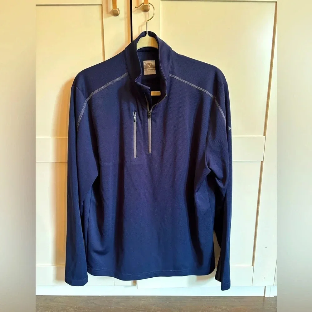 Callaway Golf Pullover 1/4 zip Men's Medium Athletic Athleisure